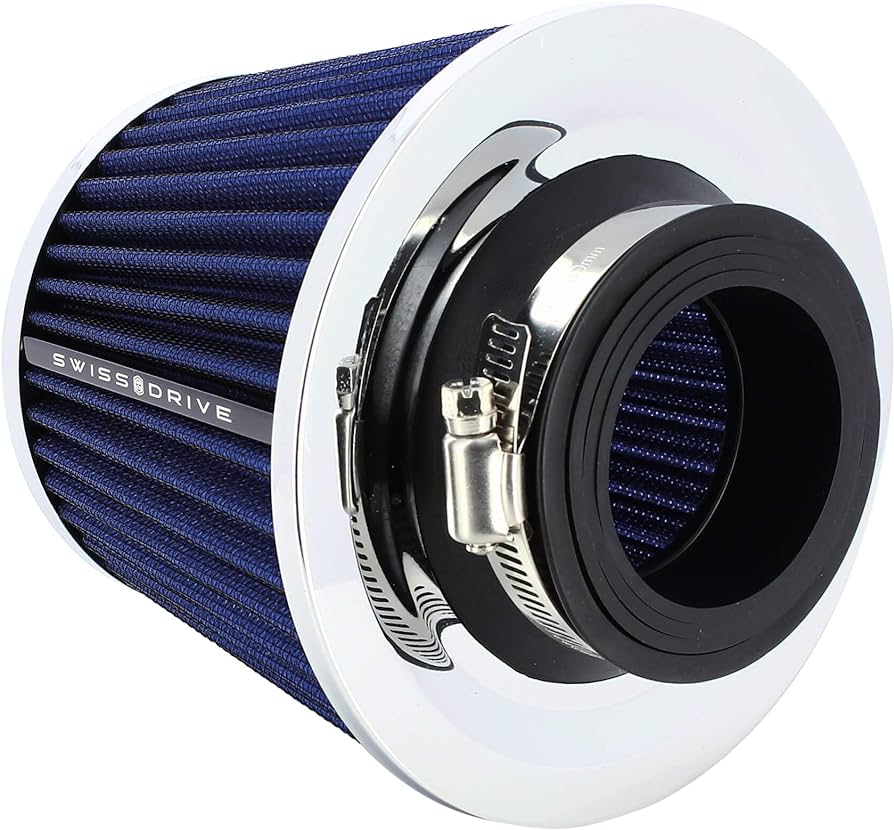 FILTRO ARIA A CONO BLU ASPIRAZIONE DIRETTA SUMEX SWISS DRIVE Adattatori 60-65-70-77 mm FUNGO
