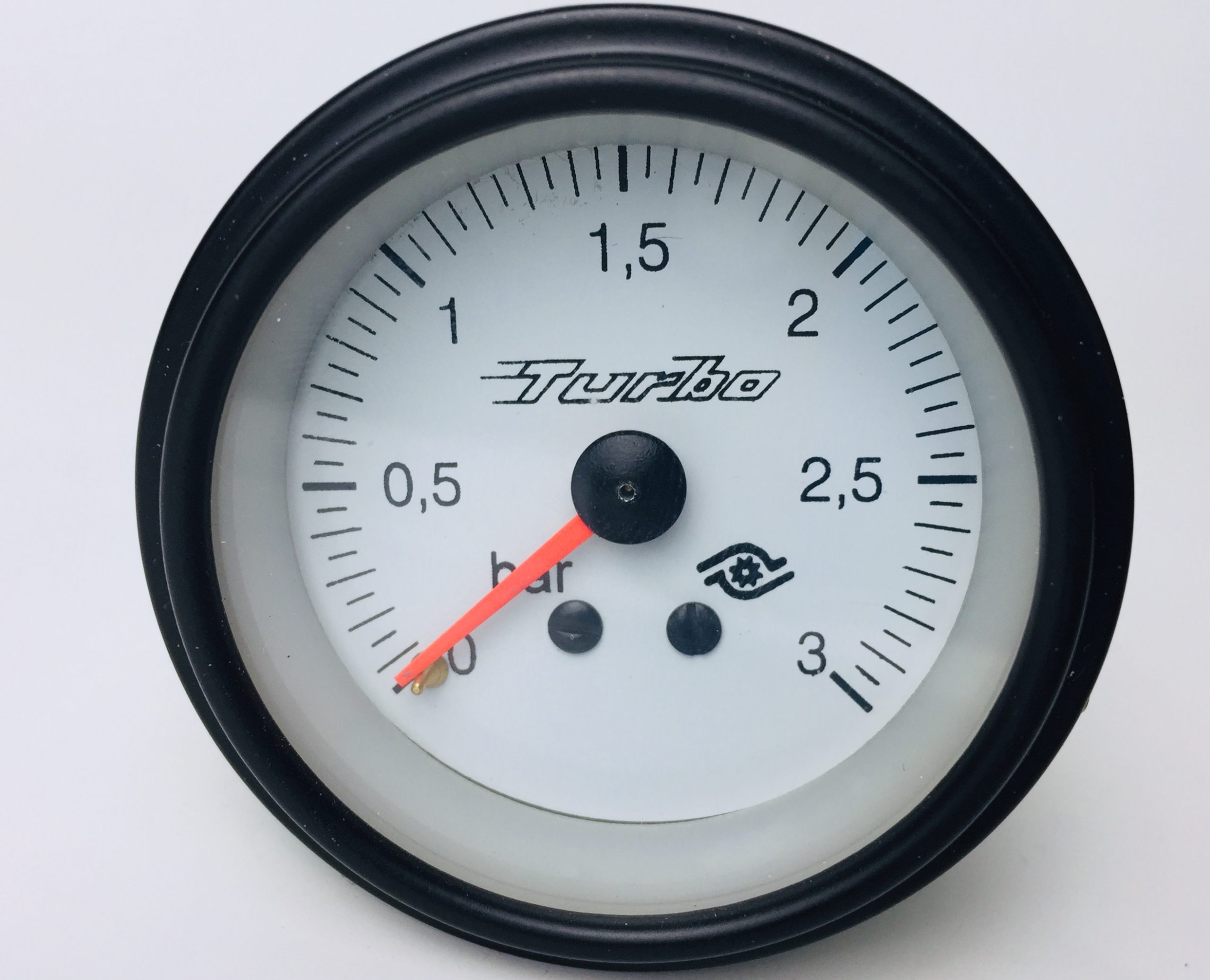 STRUMENTO MANOMETRO PRESSIONE TURBO PROFESSIONALE TURBINE AUTO FINO A 3 BAR