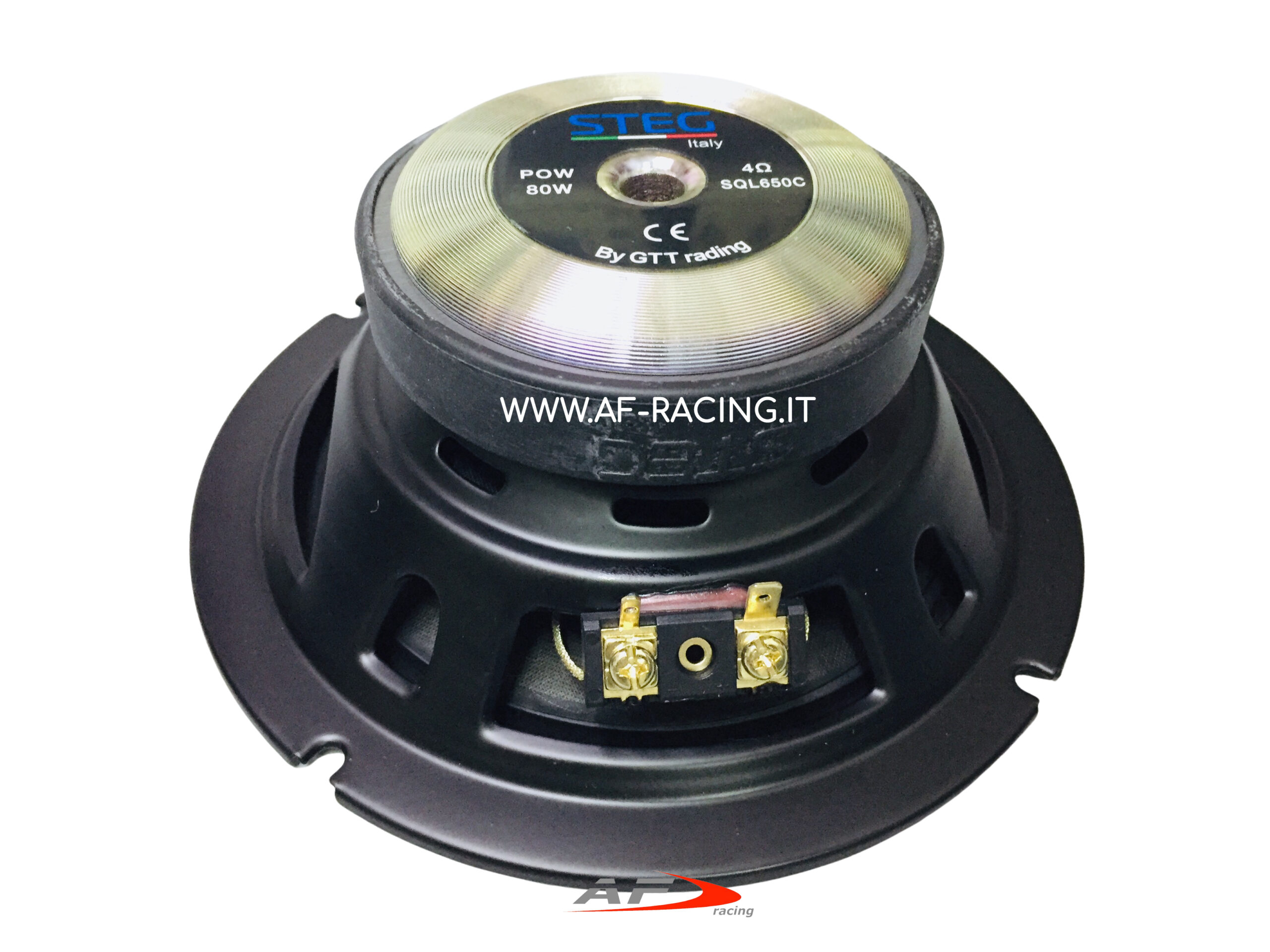 KIT ALTOPARLANTI 2 VIE STEG 2 WOOFER E 2 TWEETER 165 mm SQL650C 60 WATT RMS