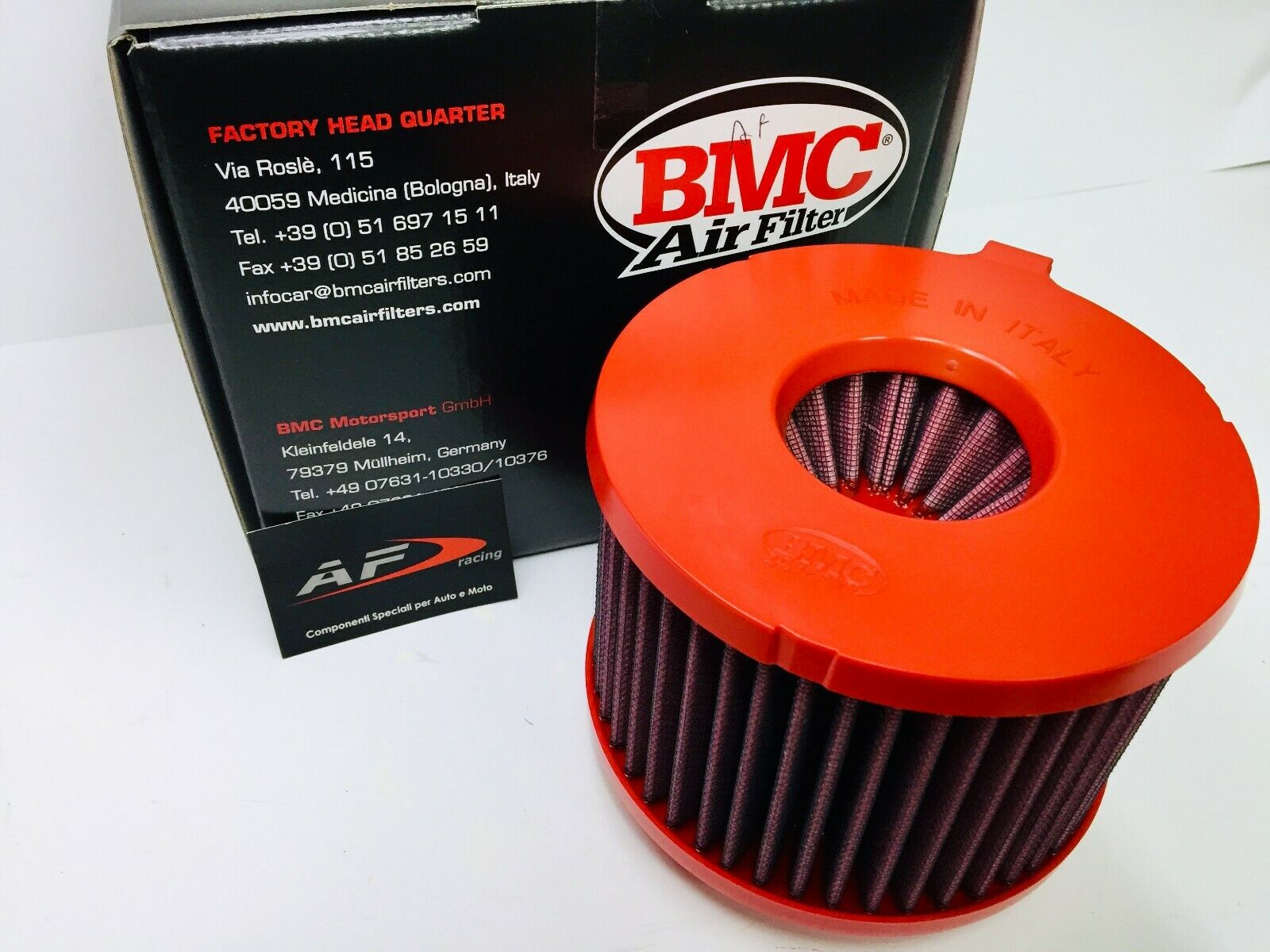 FILTRO ARIA BMC AUDI A4 8B 2,0 TDI A5 8F 2,0 TDI Q5 2,0 TDI CV 136 150 163 190 FB01014