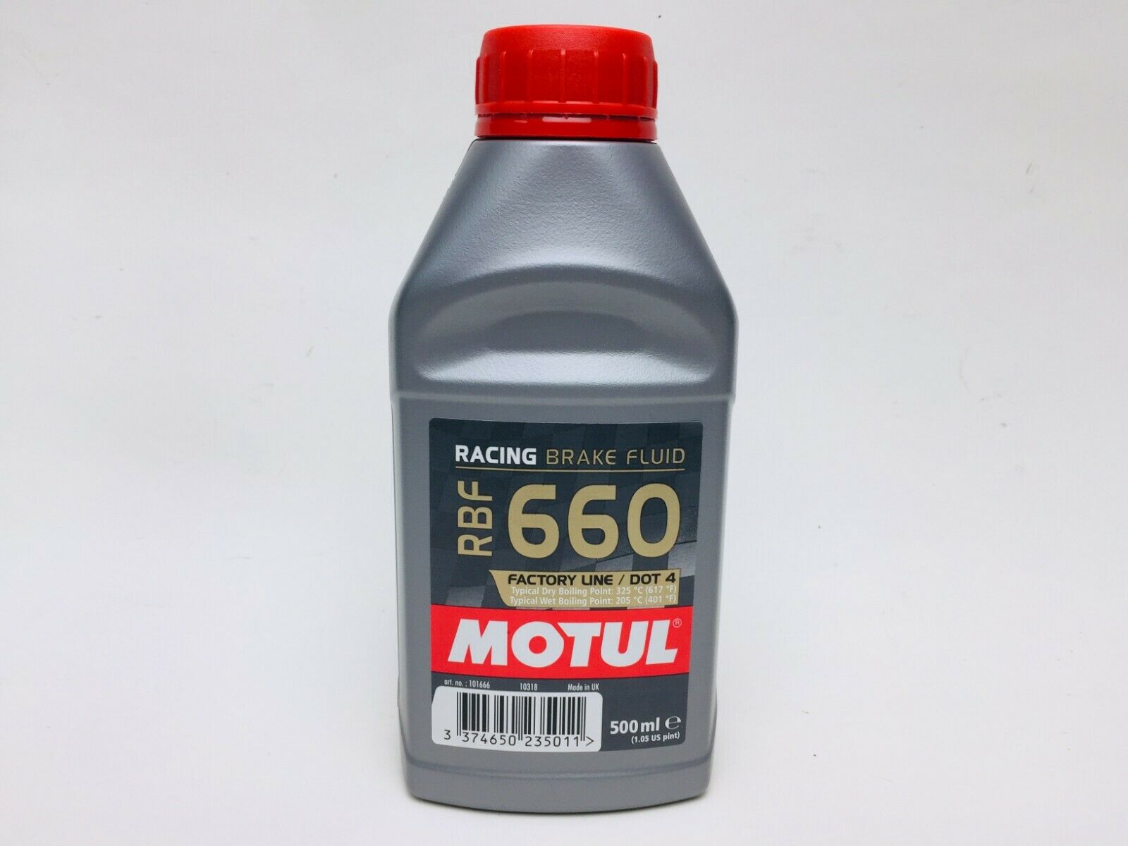 LIQUIDO OLIO FRENI MOTUL RBF 660 DOT 4 FACTORY LINE SBF 500 ml RACING 328°