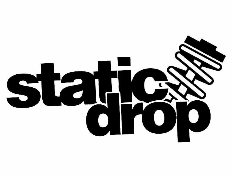 ADESIVO STATIC DROP SOSPENSIONE STATICO TUNING AUTO MOTO racing FAST AND FURIOUS