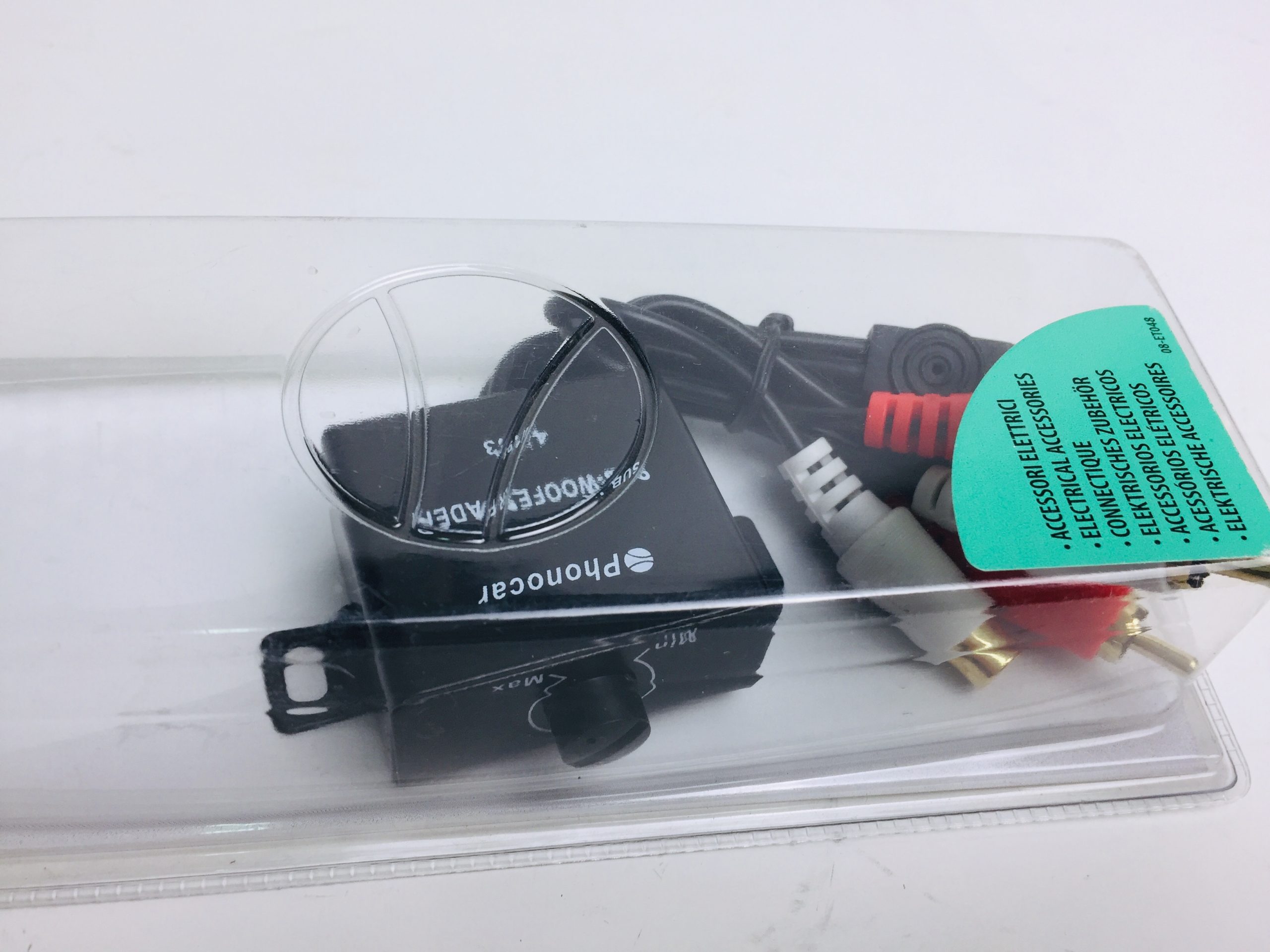 POTENZIOMETRO RCA PER SUBWOOFER O IMPIANTO STEREO REGOLATORE POTENZA VOLUME