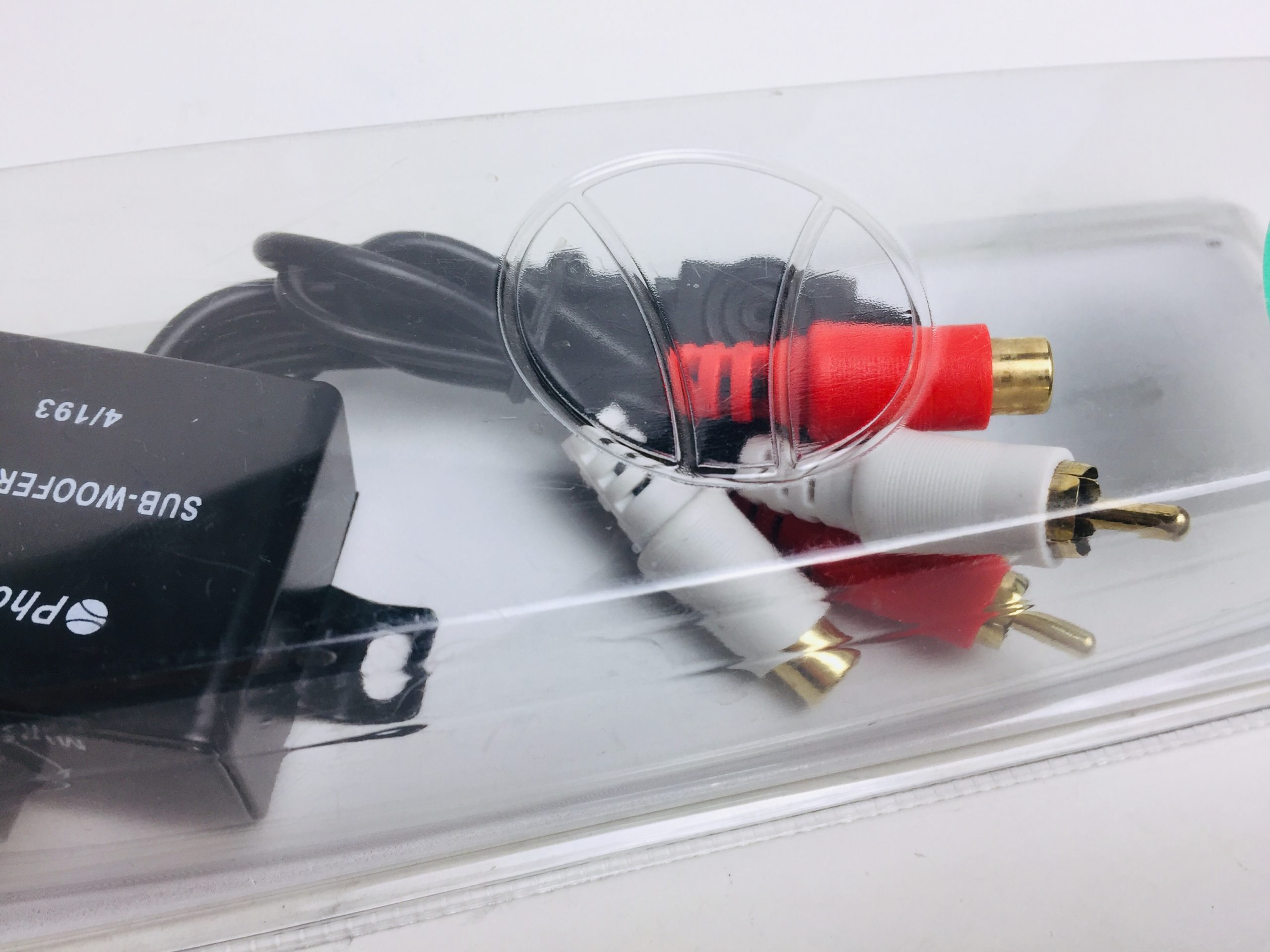 POTENZIOMETRO RCA PER SUBWOOFER O IMPIANTO STEREO REGOLATORE POTENZA VOLUME