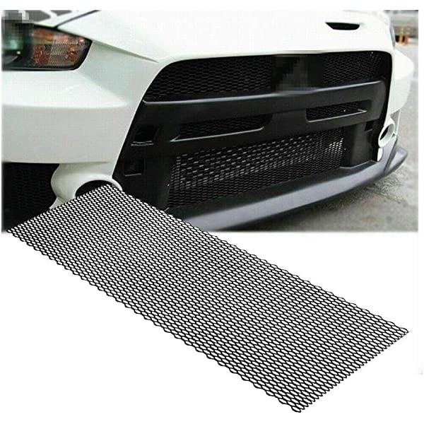 GRIGLIA PARAURTI AUTO SPORTIVA NIDO D'APE IN ABS MODIFICA PRESE D'ARIA ABS