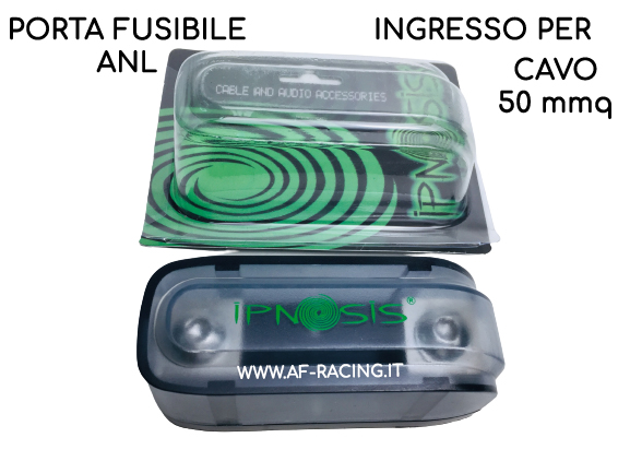 PORTAFUSIBILE AUTO IMPIANTO STEREO INGRESSO DA 50 mmq IPNOSIS FUSIBILE ANL