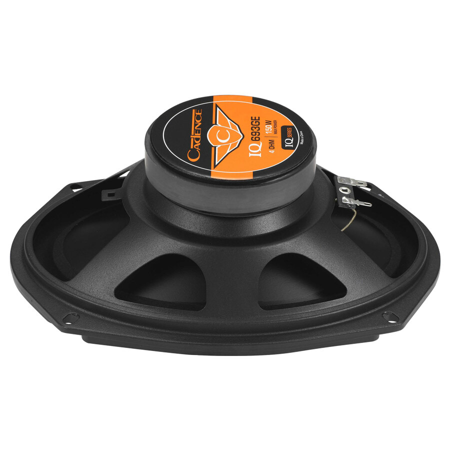 COPPIA CASSE TRIASSIALI OVALI 150 WATT ELLITTICHE 6X9 CADENCE WOOFER MEDIO TWEETER