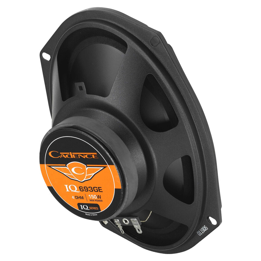 COPPIA CASSE TRIASSIALI OVALI 150 WATT ELLITTICHE 6X9 CADENCE WOOFER MEDIO TWEETER