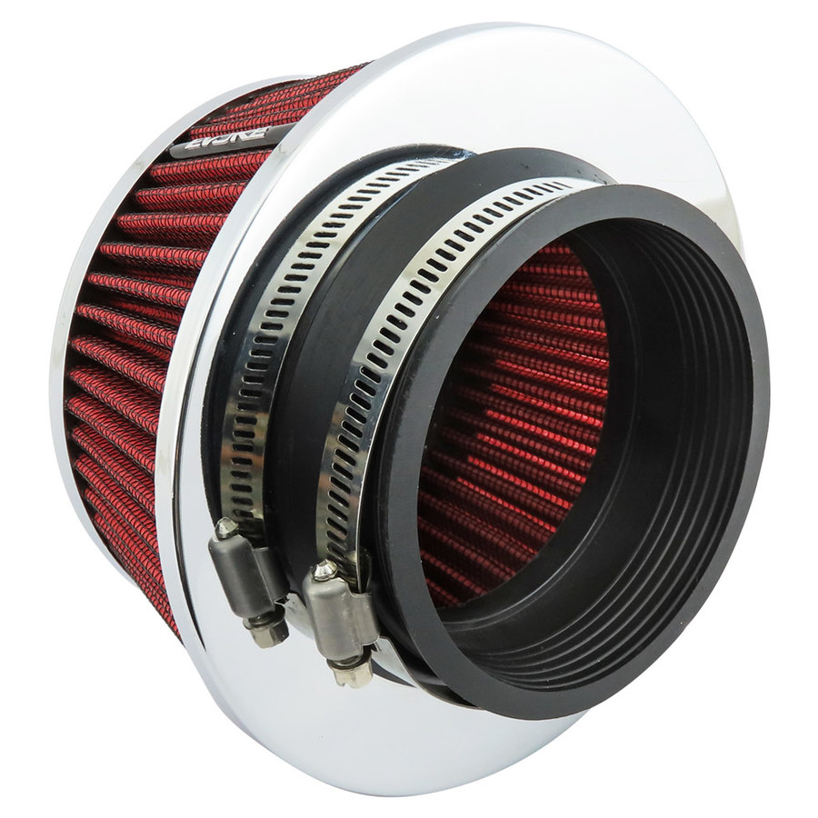 FILTRO ARIA A CONO ROSSO ASPIRAZIONE DIRETTA EVOKE IMBOCCO 90/83/76/65/60mm