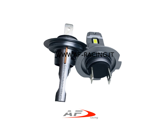 KIT LED H7 OPTIMA PER AUTO O MOTO SENZA CENTRALINA CON RAFFREDDAMENTO DIRETTO LAMPADINE ALTA QUALITA'