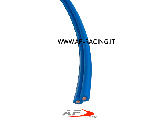 CAVO ALTOPARLANTI BIPOLARE RAME PURISSIMO DI ALTISSIMA QUALITA' OFC THENDER 2,69 MMQ X2 AMPLIFICATORI AUTO GUAINA BLU