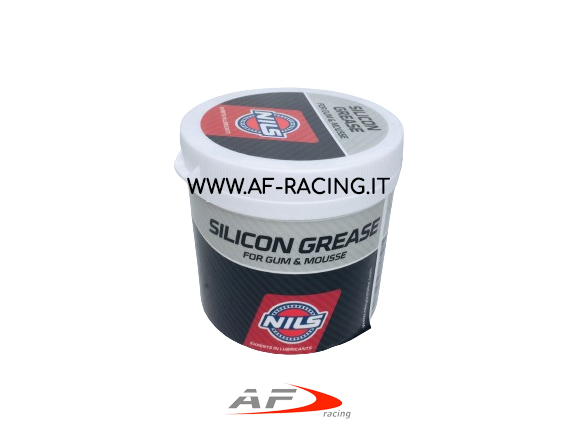 GRASSO SPECIALE AL LITIO E SILICONE NILS PER GUARNIZIONI IN GOMMA O-RING, PARAOLI, PLASTICA SILICON GREASE
