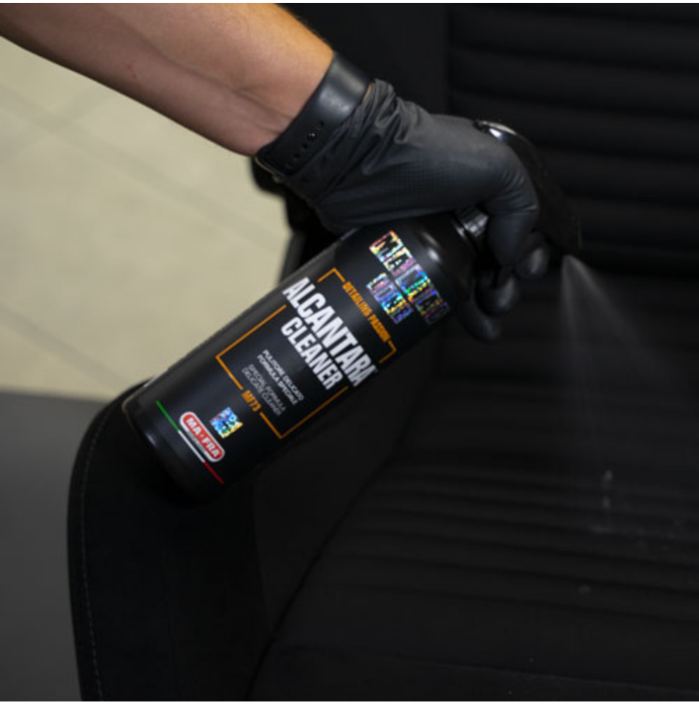 PULITORE DELICATO TESSUTI INTERNI SPECIFICO PER ALCANTARA AUTO MAFRA MANIAC