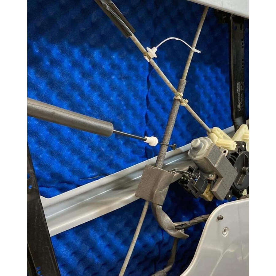 ISOLANTE ACUSTICO INSONORIZZANTE ANTIROMBO TSUNAMI SPUGNA PIRAMIDALE COMPRESSA FOGLIO 50X35 SPESSORE 18 mm CIRCA IMPERMEABILE