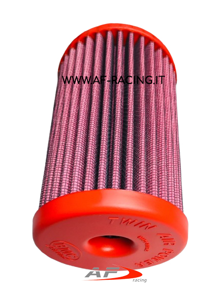 FILTRO ARIA SPORTIVO LAVABILE BMC ASPIRAZIONE DIRETTA CONICO IMBOCCO INCLINATO 12° FBTW60-150P CON PREFILTRO