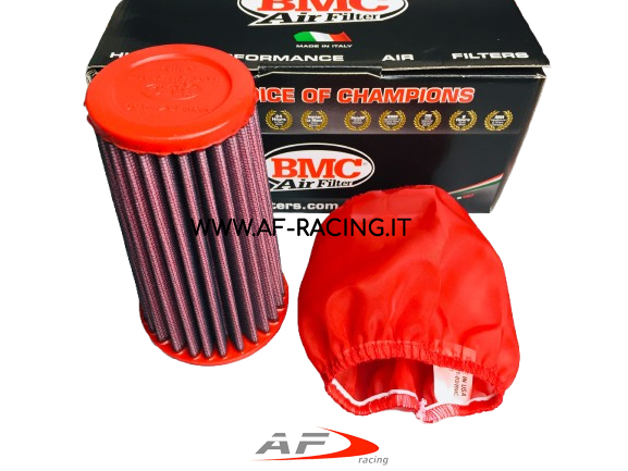 FILTRO ARIA SPORTIVO BMC ASPIRAZIONE DIRETTA FUNGO ingresso 54mm FBSA54-150 CON PRE FILTRO