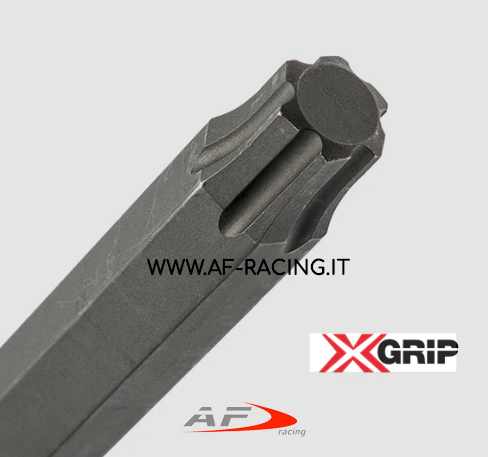 SERIE 6 CHIAVI MASCHIO USAG PROFILO ESAGONALE SPECIALE X-GRIP IMPUGNATURA BIMATERIALE PER SVITARE BULLONI ESAGONALI DANNEGGIATI O PER PRESERVARE VITI ESAGONALI NUOVE
