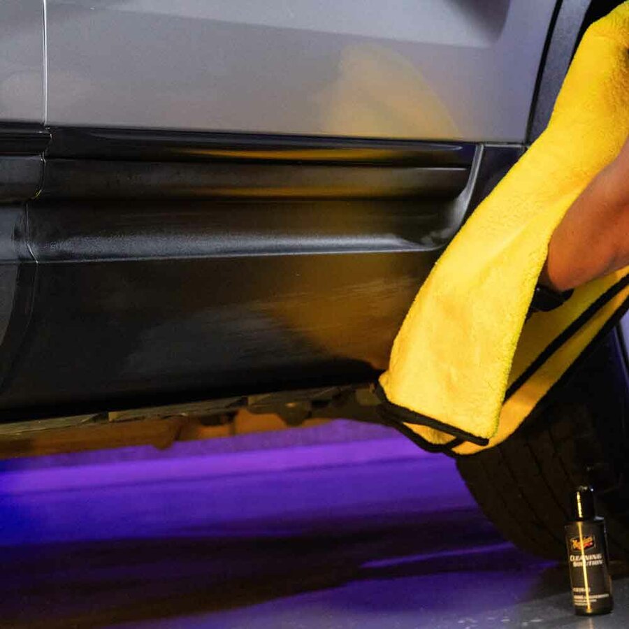 KIT RESTAURO PLASTICHE E PARAURTI AUTO MOTO E SCOOTER RUVIDI MEGUIAR'S DA ESTERNI