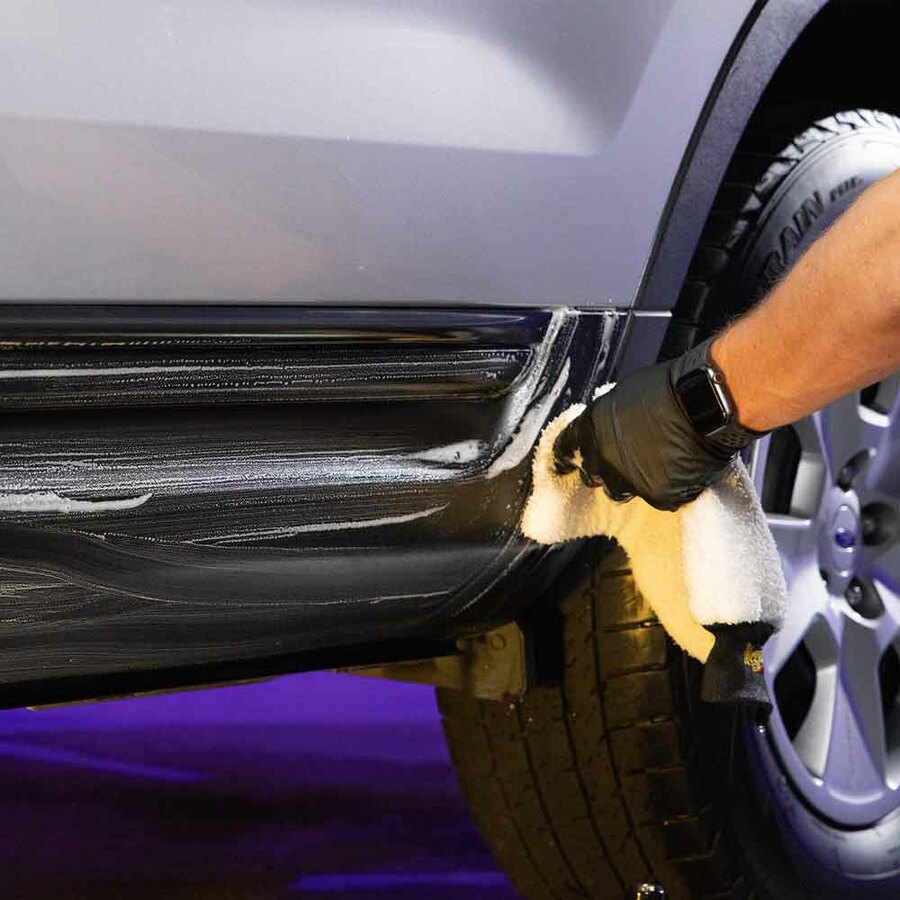 KIT RESTAURO PLASTICHE E PARAURTI AUTO MOTO E SCOOTER RUVIDI MEGUIAR'S DA ESTERNI