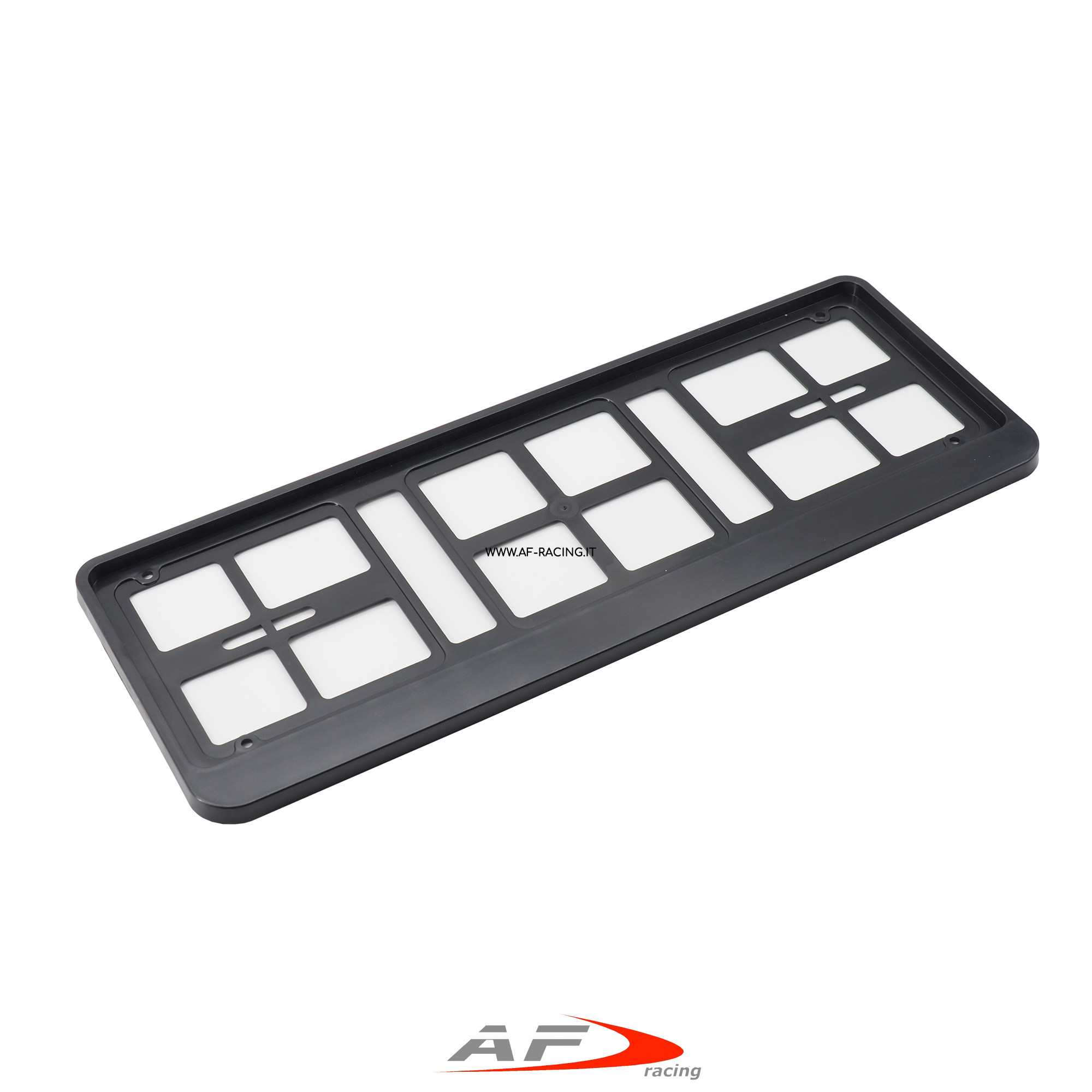 PORTA TARGA ANTERIORE NERO SIMONI RACING PORTATARGA PARAURTI AUTO TARGA ITALIANA