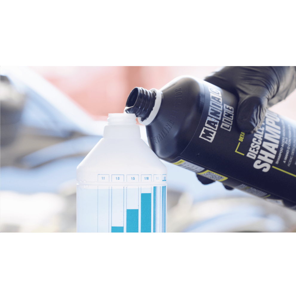 SHAMPOO FOAM PER AUTO MOTO MA FRA ACIDO ANTI CALCARE DESCALE FOAM MANIAC PROFESSIONALE PER DETAILING AUTO