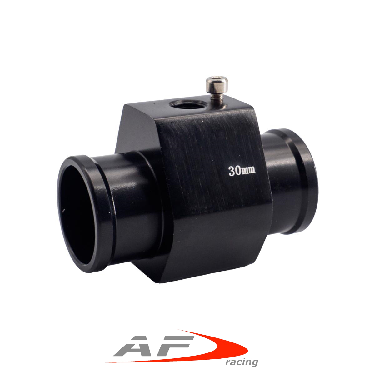FLANGIA ALLUMINIO RACCORDO PER SENSORE TEMPERATURA ACQUA SIMONI RACING DIAMETRO 30 mm