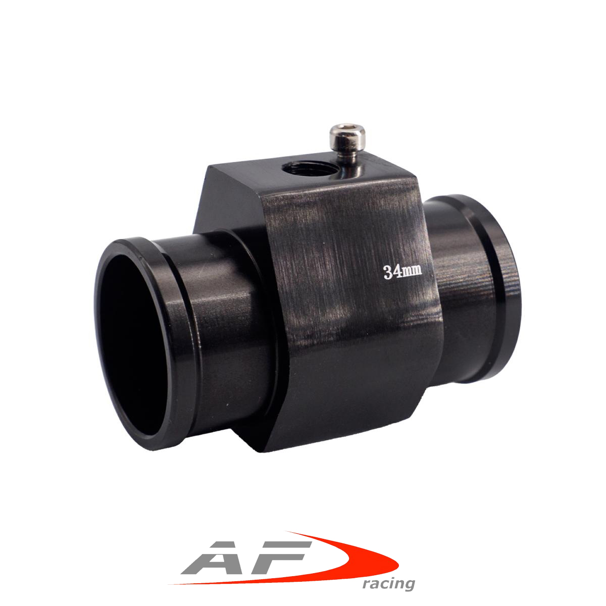 FLANGIA ALLUMINIO RACCORDO PER SENSORE TEMPERATURA ACQUA SIMONI RACING DIAMETRO 34 mm