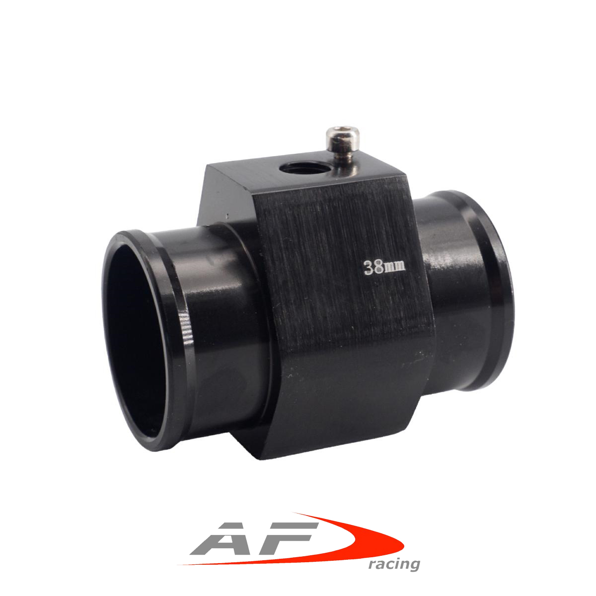 FLANGIA ALLUMINIO RACCORDO PER SENSORE TEMPERATURA ACQUA SIMONI RACING DIAMETRO 38 mm